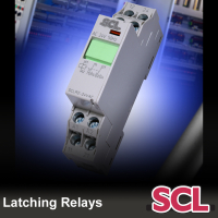 SCL Din Rail Mount Latching Relays