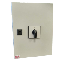 SCL CHANGEOVER SWITCH 100A 4P IP65 METAL ENCLOSURE